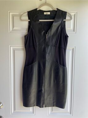 Neiman Marcus leather dress